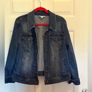 Style & Co. Denim Jacket Size XL